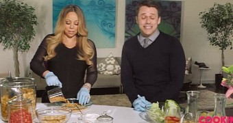Mariah Carey Cooks for Funny Or Die, Is a Mess - Video