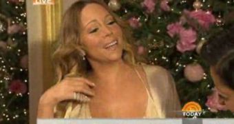 Mariah Carey does the diva hair flip in interview with Good Morning America