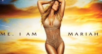 Official artwork for Mariah Carey’s 14th studio album, out on May 27