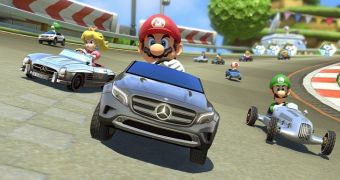 Mario Kart 8 with Mercedes-Benz