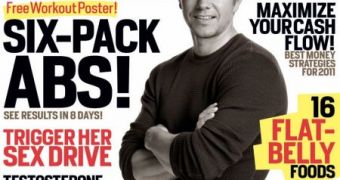 Mark Wahlberg does Men’s Health, the December 2010 issue