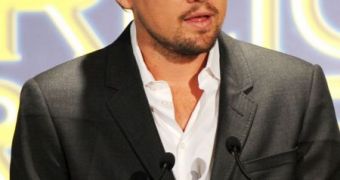 Leonardo DiCaprio speaking at the Hollywood Foreign Press Association’s annual luncheon in 2011