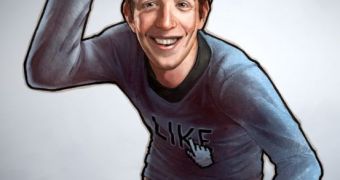 The cover of the Zuckerberg comic book