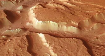 Mars Express? High Resolution Stereo Camera (HRSC) has provided snapshots of the Aeolis Mensae region on the Red Planet.