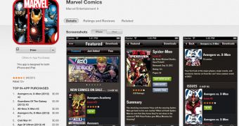 Marvel Comics app on iTunes