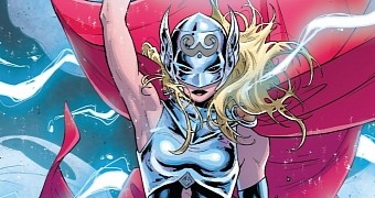 The female Thor was announced and introduced in 2014, in new Marvel comic book series