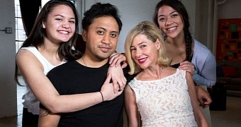 Mary Kay Letourneau, Vili Fualaau and their 2 teenage daughters, conceived when their father was 13