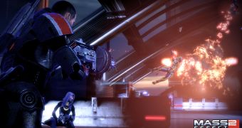 Mass Effect 2 is running on the Mass Effect 3 engine