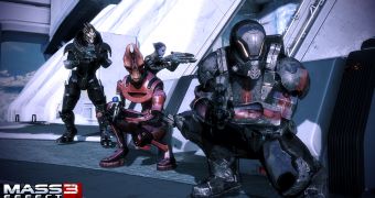 You won't be able to play with buddies in Mass Effect 3's co-op mode