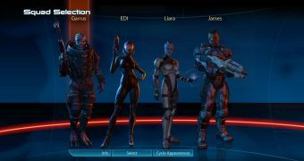 Some of the companions in Mass Effect 3