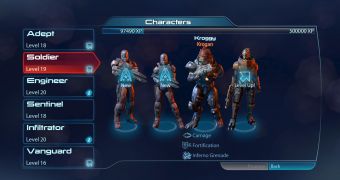 Play all the classes in Mass Effect 3's multiplayer
