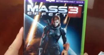 Admire female Commander Shepard with the reversible cover for Mass Effect 3