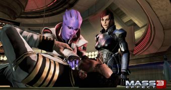 Work with Aria in Mass Effect 3: Omega