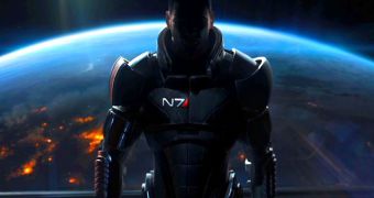Commander Shepard frowns upon Mass Effect 3 leaks