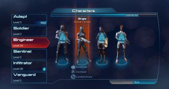 All the classes in the Mass Effect 3 Multiplayer