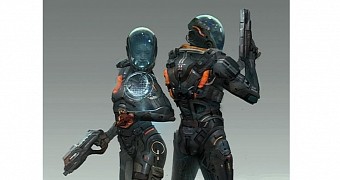 Andromeda design for Mass Effect