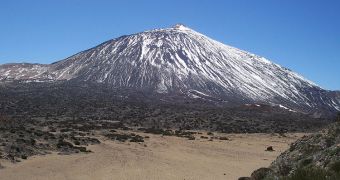 This is the volcano that triggered the ancient landslide the team analyzed