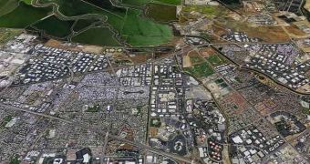 Silicon Valley, Santa Clara County, California, aerial view