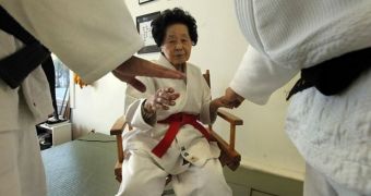 Keiko Fukuda taught judo at the Soko Joshi Club in Noe Valley, San Francisco for 40 years