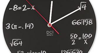 The Math Clock, a neat but weird time-keeping machine