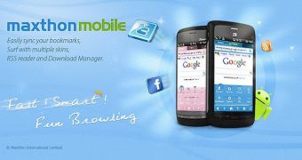 Maxthon Mobile Browser (screenshot)