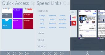 Maxthon for Windows Phone (screenshots)