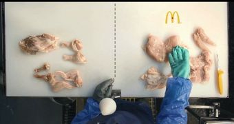 McDonald’s video shows which parts of the chicken are used to make a Chicken McNugget