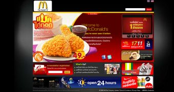 McDonald's Thailand hacked