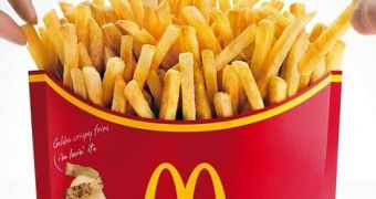 McDonald's rolls out oversized serving of fries in Japan