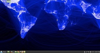 MeX Linux's desktop environment
