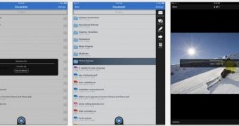 MediaFire iPad screenshots