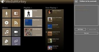 MediaMonkey for Windows 8 is offered with a freeware license