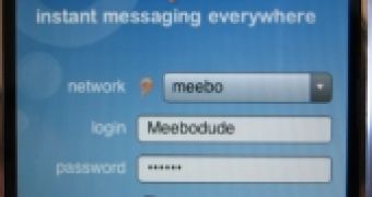 Meebo's iPhone version