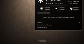 Korora 20 GNOME desktop