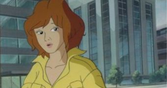 April O’Neil from the original cartoon series: Megan Fox will be playing her in the film