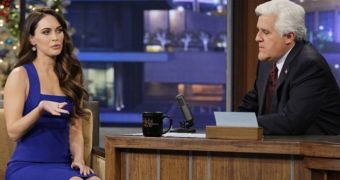 Megan Fox promotes “This Is 40” on Jay Leno