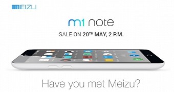 Meizu M1 Note Officially Introduced in India, on Sale from May 20