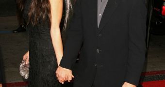 Oksana Grigorieva and Mel Gibson at the “Wolverine” premiere