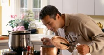 On average, men spend more time than women in the kitchen, but not necessarily to cook, survey indicates