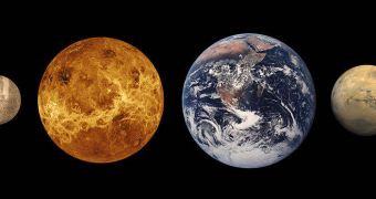 A comparison of the four terrestrial planets - the similarities are striking