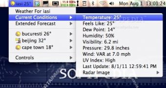 Check Weather Condition From Your Desktop
