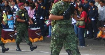 The Mexican army fight back against organized crime