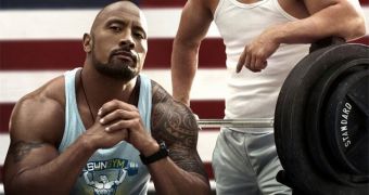 Dwayne “The Rock” Johnson and Mark Wahlberg are leads in Bay’s “Pain and Gain”