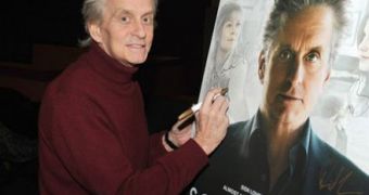 Michael Douglas says he’s beat cancer, tumor is gone
