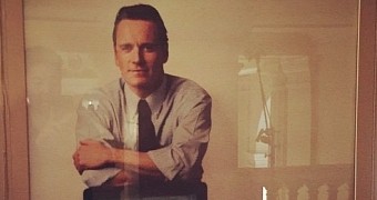 Michael Fassbender Recreates Steve Jobs’ NeXT Ad in First Image from Danny Boyle Biopic - Photo