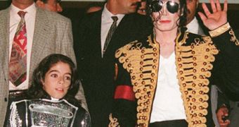 Michael Jackson with Omer Bhatti back when Bhatti was living at Neverland