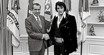 President Richard Nixon and Elvis Presley met in December 1970