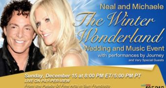 Michaele Salahi and Neal Schon’s wedding will be live on Pay-per-View, on December 15, for only $15 (€11.04)