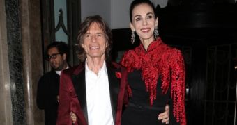 Longtime lovers Mick Jagger and L’Wren Scott on one of their most recent public appearances