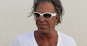 Mickey Rourke's 2015 face